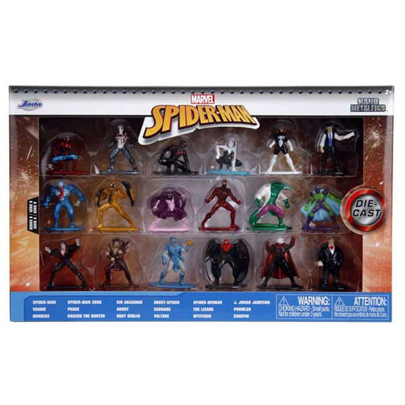 Marvel Comics - Spider-Man Series 9 Nano MetalFig Figures - Set of 18