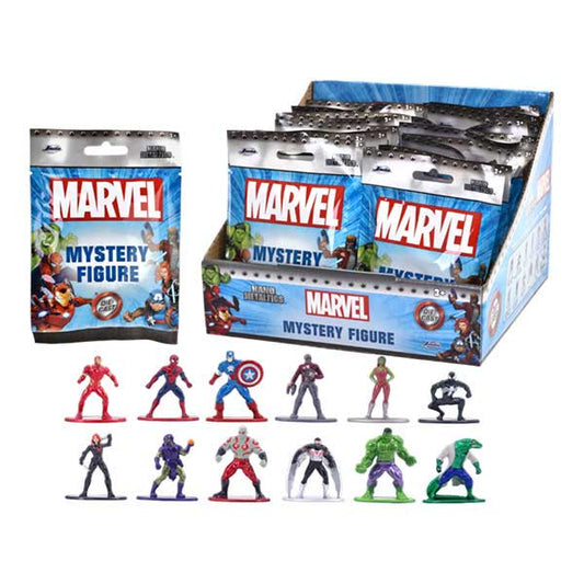 Marvel NanoFig Mini Figures (Wave 1) Blind Bag Assortment - Set of 24