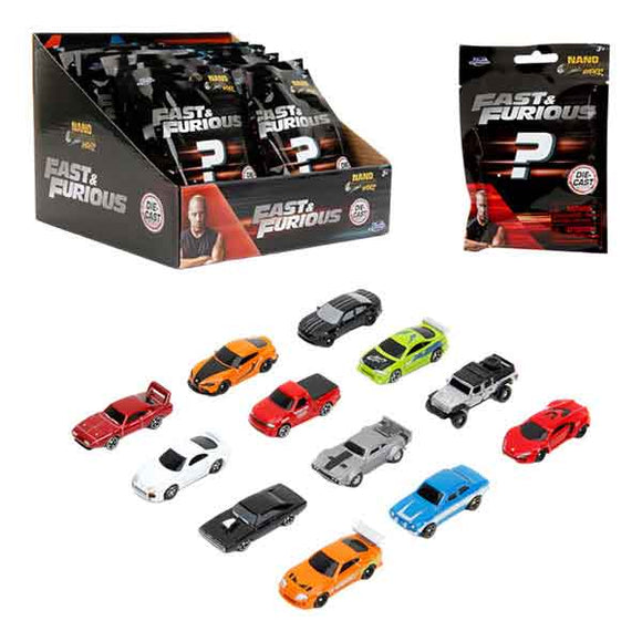 Fast & Furious - NanoFig Die-Cast Vehicles Blind Bags - Set of 24