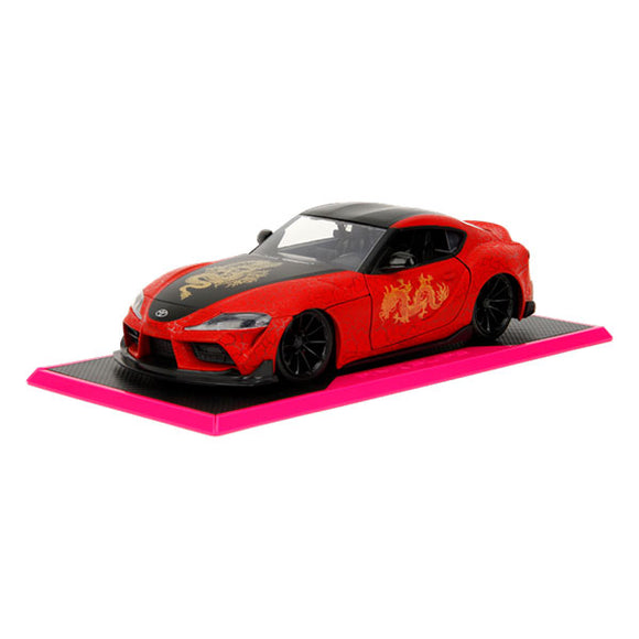 Pink Slips - 2020 Toyota Supra (Year Of The Dragon) 1:24 Scale Die-Cast Vehicle