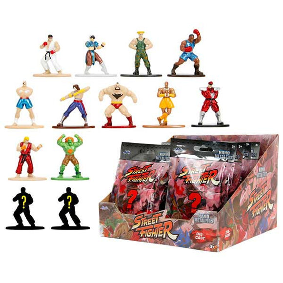 Street Fighter 2 - Nano MetalFig Blind Bag - Set of 24