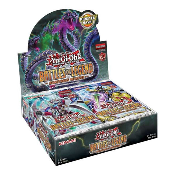 Yu-Gi-Oh! - Battles of Legend: Monstrous Revenge (TCG) Booster Box - Set of 24 Packs