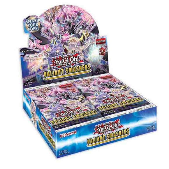 Yu-Gi-Oh - Valiant Smashers (TCG) Booster Box - Set of 24 Packs