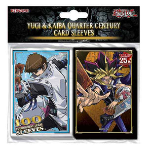 Yu-Gi-Oh! - Yugi & Kaiba Quarter Century (TCG) Card Sleeves - 100ct