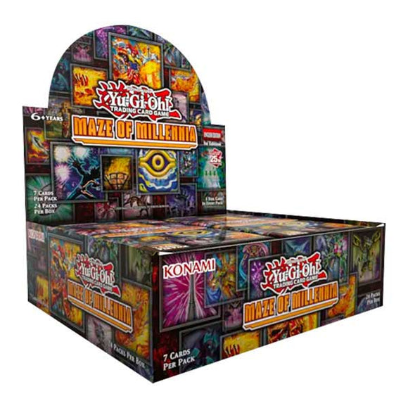 Yu-Gi-Oh - Maze of Millennia (TCG) Booster Box - Set of 24 Packs