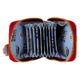 Back to the Future - 40th Anniversary Delorean Accordion Wallet NEW Loungefly
