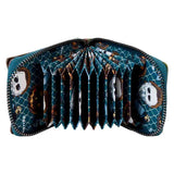 Halloween - Michael Myers Pumpkin Glow Accordion Zip Around Wallet NEW Loungefly