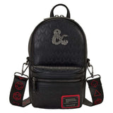 Dungeons & Dragons - Black & Red Sling Bag (with Coin Bag) NEW Loungefly