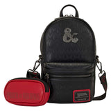 Dungeons & Dragons - Black & Red Sling Bag (with Coin Bag) NEW Loungefly