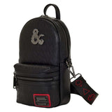 Dungeons & Dragons - Black & Red Sling Bag (with Coin Bag) NEW Loungefly