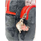 Dr Seuss - Cat in the Hat Faux Fur Cosplay Backpack NEW Loungefly