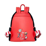 Dr Seuss - Cat in the Hat Faux Fur Cosplay Backpack NEW Loungefly