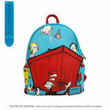 Dr Seuss - Thing 1 & 2 Box Mini Backpack NEW Loungefly