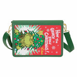 Dr. Seuss - Grinch Holiday Crossbody Bag NEW Loungefly