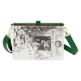Dr. Seuss - Grinch Holiday Crossbody Bag NEW Loungefly