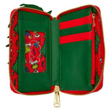 Dr. Seuss - Grinch Holiday Zip Around Wallet NEW Loungefly