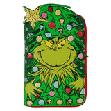 Dr. Seuss - Grinch Holiday Zip Around Wallet NEW Loungefly