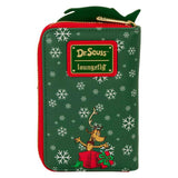 Dr. Seuss - Grinch Holiday Zip Around Wallet NEW Loungefly