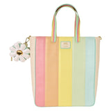 Good Luck Trolls - Trolls with Faux Fur Tote Bag & Detachable Coin Bag NEW Loung
