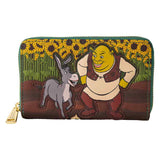Shrek - Spring Vibes Zip Around Wallet NEW Loungefly