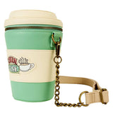 Friends - Central Perk To Go Cup Crossbody Bag NEW Loungefly