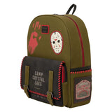 Friday The 13th - Camp Crystal Lake Glow Full-Size Backpack NEW Loungefly