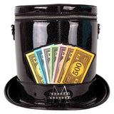 Monopoly 90th - Top Hat Glitter Figural Crossbody Bag NEW Loungefly