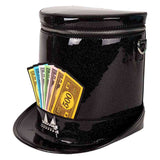 Monopoly 90th - Top Hat Glitter Figural Crossbody Bag NEW Loungefly