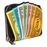 Monopoly 90th - Money Glitter Zip Around Wallet NEW Loungefly
