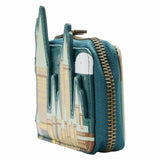 Harry Potter - Golden HoGlowarts Accordion Purse NEW Loungefly