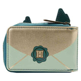 Harry Potter - Golden HoGlowarts Accordion Purse NEW Loungefly