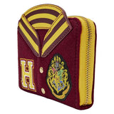 Harry Potter - Gryffindor HoGlowarts Crest Varsity Jacket Zip Around Wallet NEW Lo