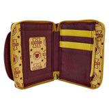 Harry Potter - Gryffindor HoGlowarts Crest Varsity Jacket Zip Around Wallet NEW Lo