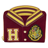 Harry Potter - Gryffindor HoGlowarts Crest Varsity Jacket Zip Around Wallet NEW Lo