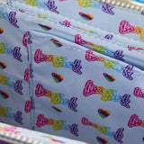 Lisa Frank - Rainbow Cloud Handle Crossbody NEW Loungefly