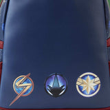 The Marvels (2023) - Group Symbol Glow Mini Backpack NEW Loungefly