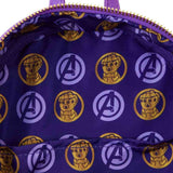 Marvel Comics - Thanos Gauntlet Metallic Mini Backpack NEW Loungefly