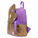 Marvel Comics - Thanos Gauntlet Metallic Mini Backpack NEW Loungefly