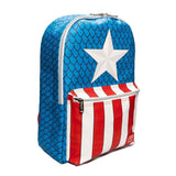Marvel Comics - Captain America Costume Mini Backpack with Pin NEW