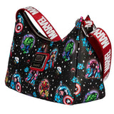 Marvel Comics - Avengers Floral Tattoo Shoulder Bag NEW Loungefly