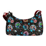 Marvel Comics - Avengers Floral Tattoo Shoulder Bag NEW Loungefly