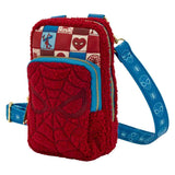 Marvel Comics - Spider-Man Cell Phone Crossbody Bag with Coin Bag NEW Loungefly