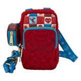 Marvel Comics - Spider-Man Cell Phone Crossbody Bag with Coin Bag NEW Loungefly
