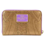 Marvel Comics - Thanos Gauntlet Metallic Zip Around Wallet NEW Loungefly
