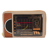 Loki (TV) - TVA Multiverse Zip Around Wallet NEW Loungefly