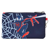 Spider-Man: Across the Spider-Verse - Miles Nylon Wristlet Wallet NEW Loungefly