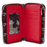 Stranger Things - Eddie Munson Tribute Glow Zip Around Wallet NEW Loungefly