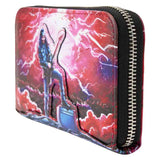 Stranger Things - Eddie Munson Tribute Glow Zip Around Wallet NEW Loungefly