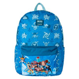 One Piece - All-Over Print Nylon Full-Size Backpack NEW Loungefly