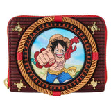 One Piece - Luffy Compass Zip Around Wallet NEW Loungefly